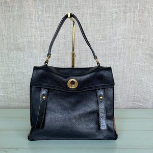 Yves Saint Laurent Bicolor Muse Two Handbag